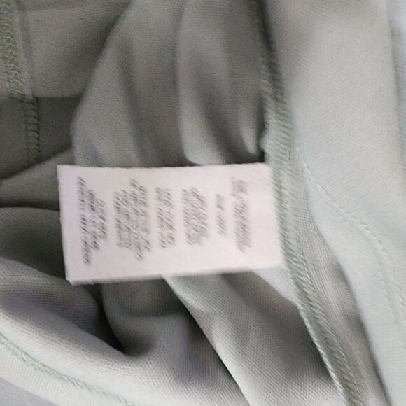 Nwt - Show Me Your MuMu - L - Kendall Maxi Dress Silver Sage Crisp Long Lining - Picture 8 of 9